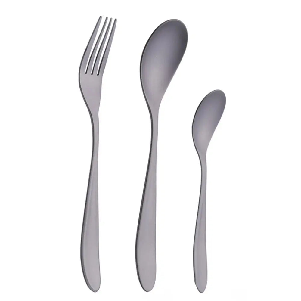 Lightweight Titanium Camping Spoon - Long Handle Outdoor Cutlery