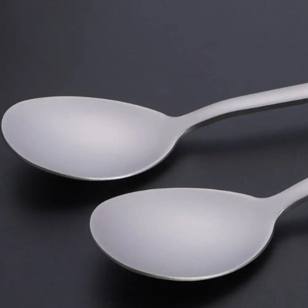 Lightweight Titanium Camping Spoon - Long Handle Outdoor Cutlery