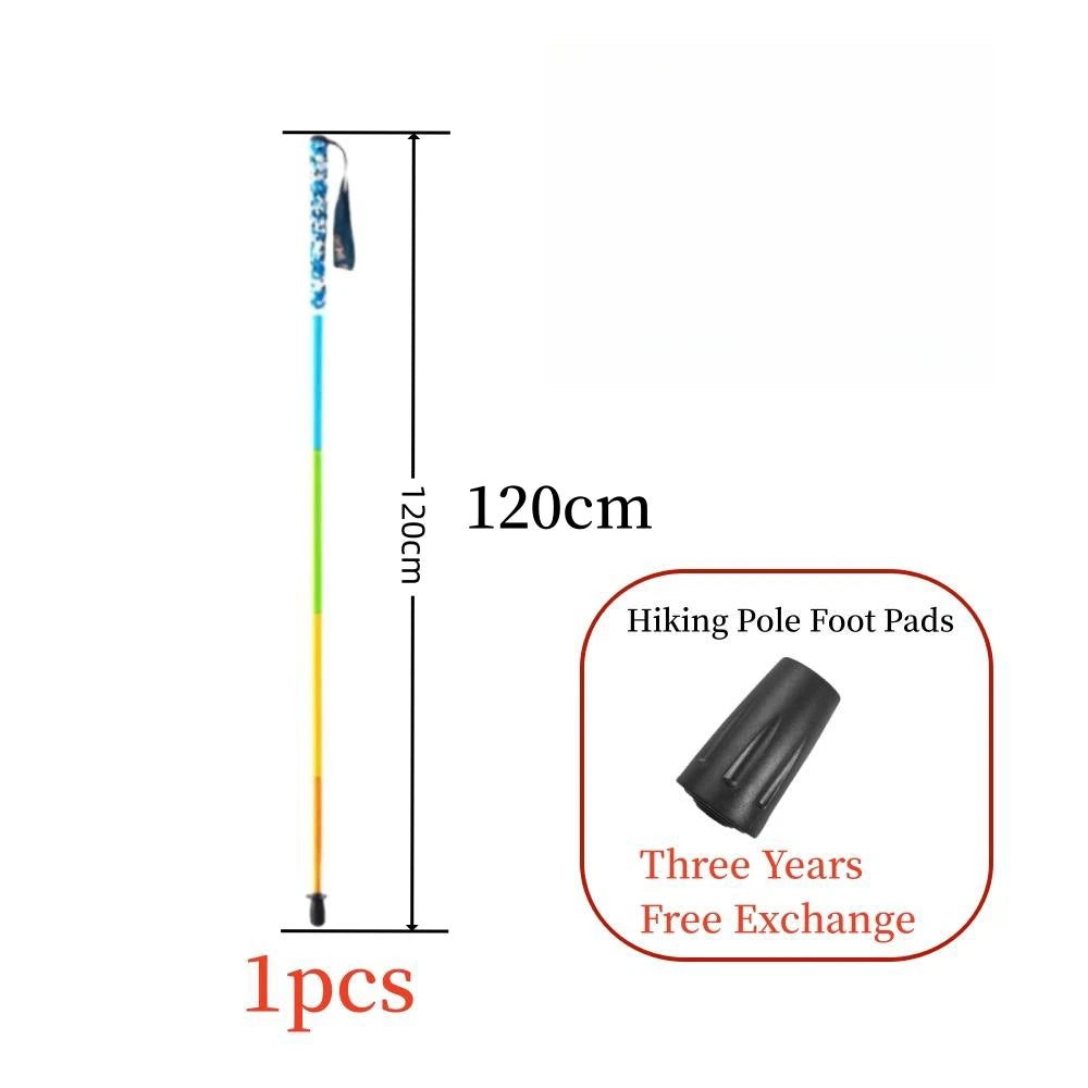 Ultralight Carbon Fiber Trekking Poles | 110g Folding Hiking Sticks