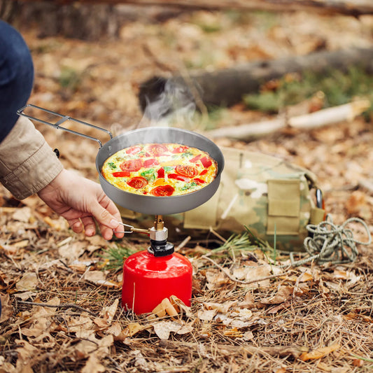 Titanium Frypan 750ML 1000ML - Ultralight Camping Pan