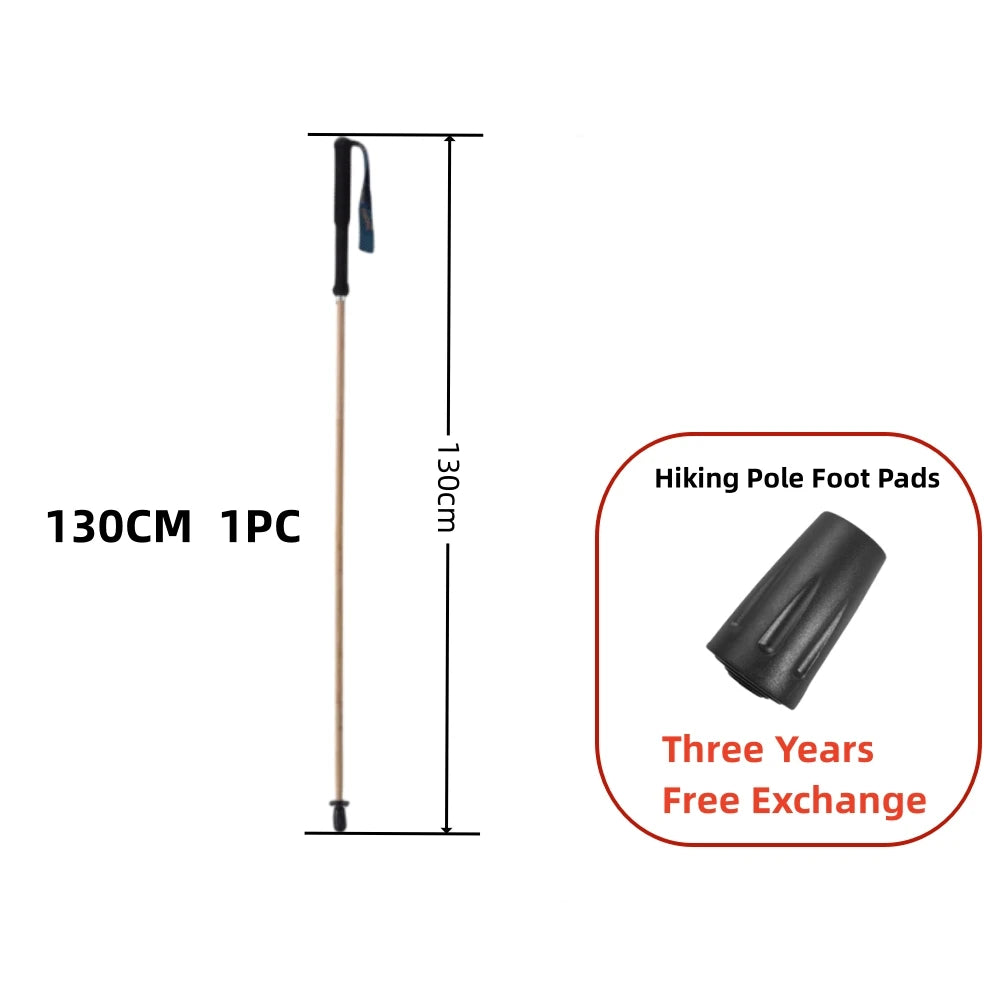 Ultralight Carbon Fiber Trekking Poles | 110g Folding Hiking Sticks