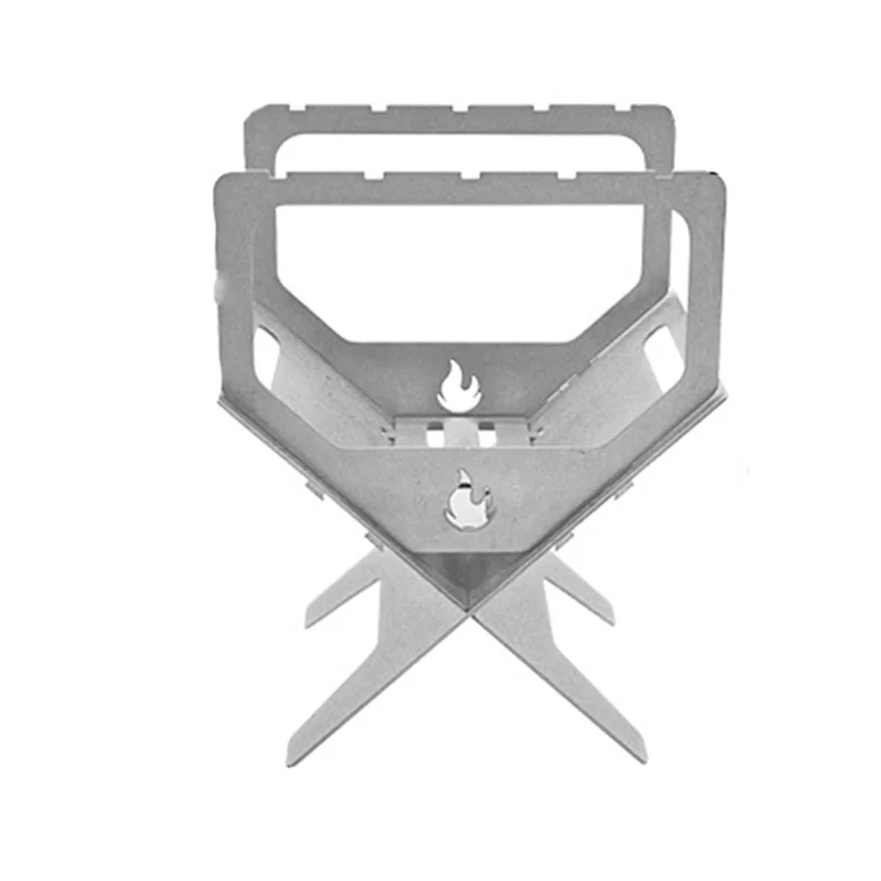 Titanium Mini Alcohol Stove - Folding Camping Burner