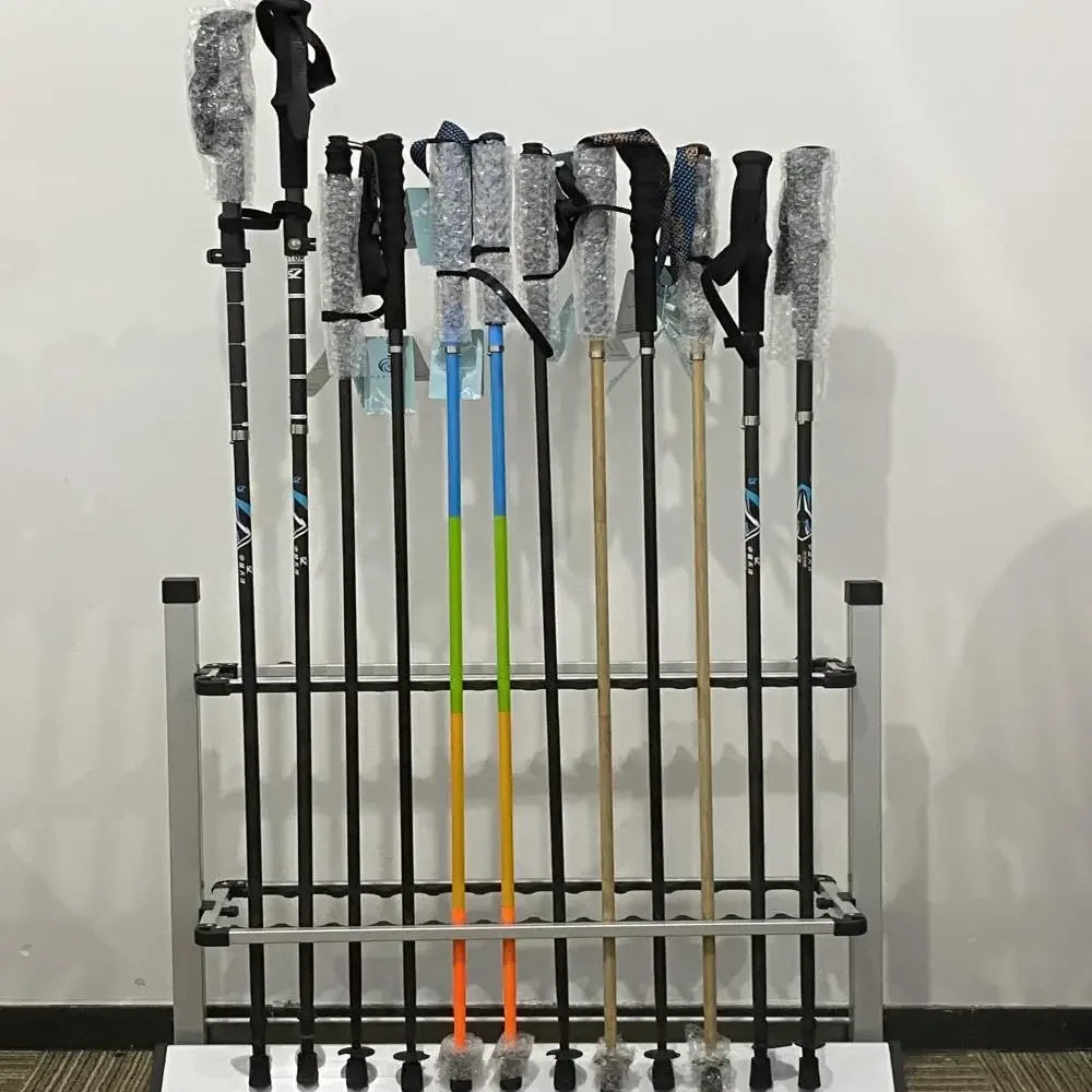 Ultralight Carbon Fiber Trekking Poles | 110g Folding Hiking Sticks