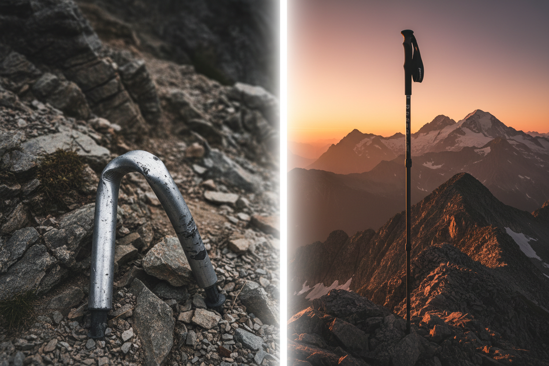 Carbon Fiber vs Aluminum: The Trekking Pole Fracture Paradox