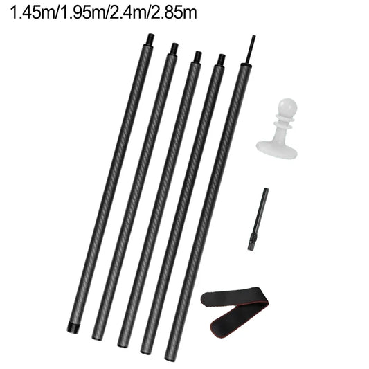 Carbon Fiber Tarp Poles - Ultralight Adjustable Camping