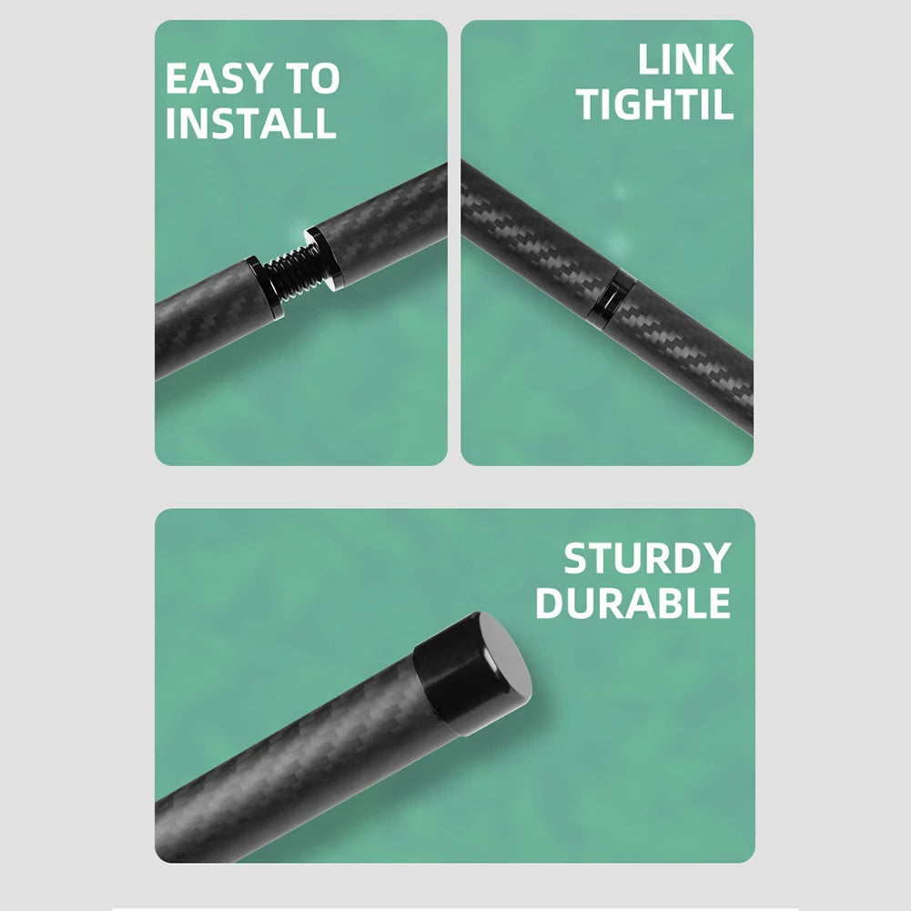 Carbon Fiber Tarp Poles - Ultralight Adjustable Camping