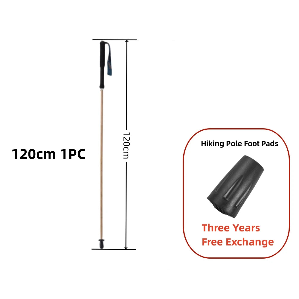 Ultralight Carbon Fiber Trekking Poles | 110g Folding Hiking Sticks