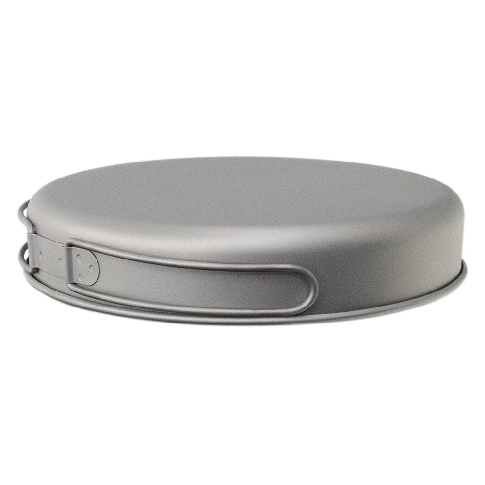 Titanium Frypan 750ML 1000ML - Ultralight Camping Pan