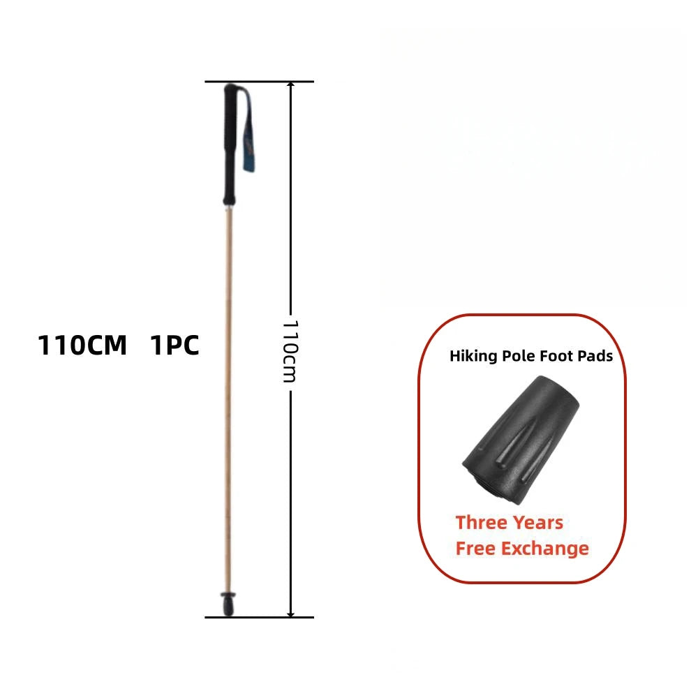 Ultralight Carbon Fiber Trekking Poles | 110g Folding Hiking Sticks