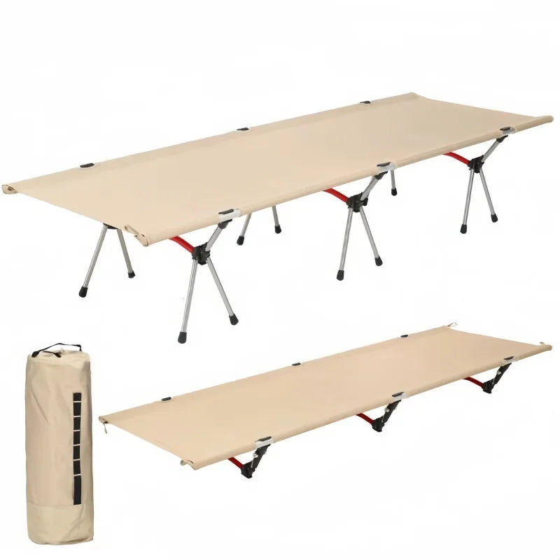 Outdoor Camping Ultralight  Field Bed Portable Aluminum Alloy Folding Bed For Adults & Kids Camping Travel RV Hiking Backpack