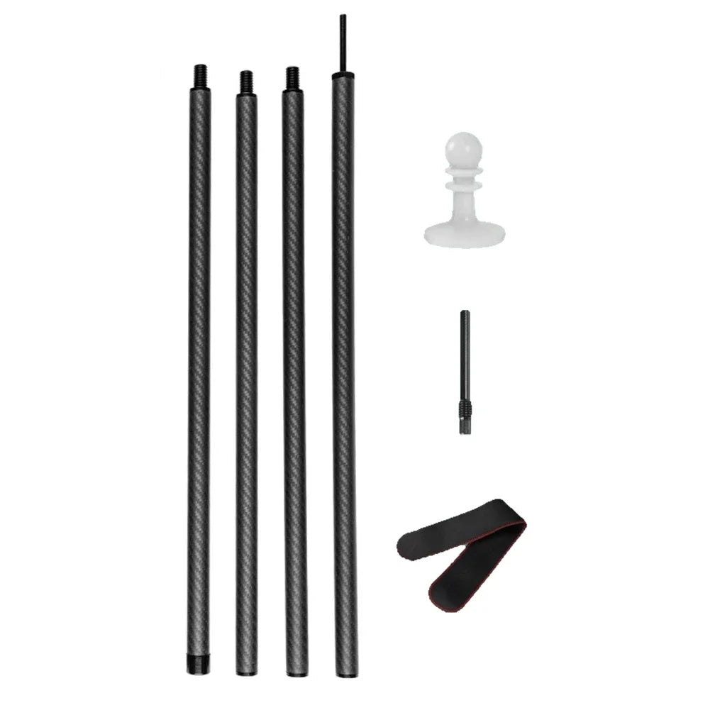 Carbon Fiber Tarp Poles - Ultralight Adjustable Camping