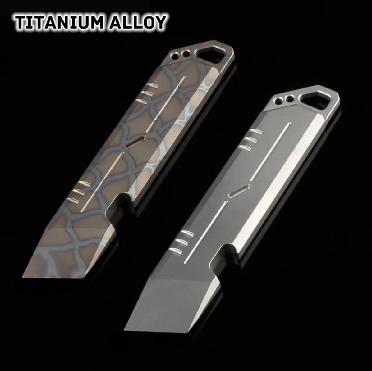 Various Styles Titanium Alloy Wrench Crowbar Pry Bar Bottle Opener EDC Multifunctional Screwdriver Outdoor Portable Pocket Tools