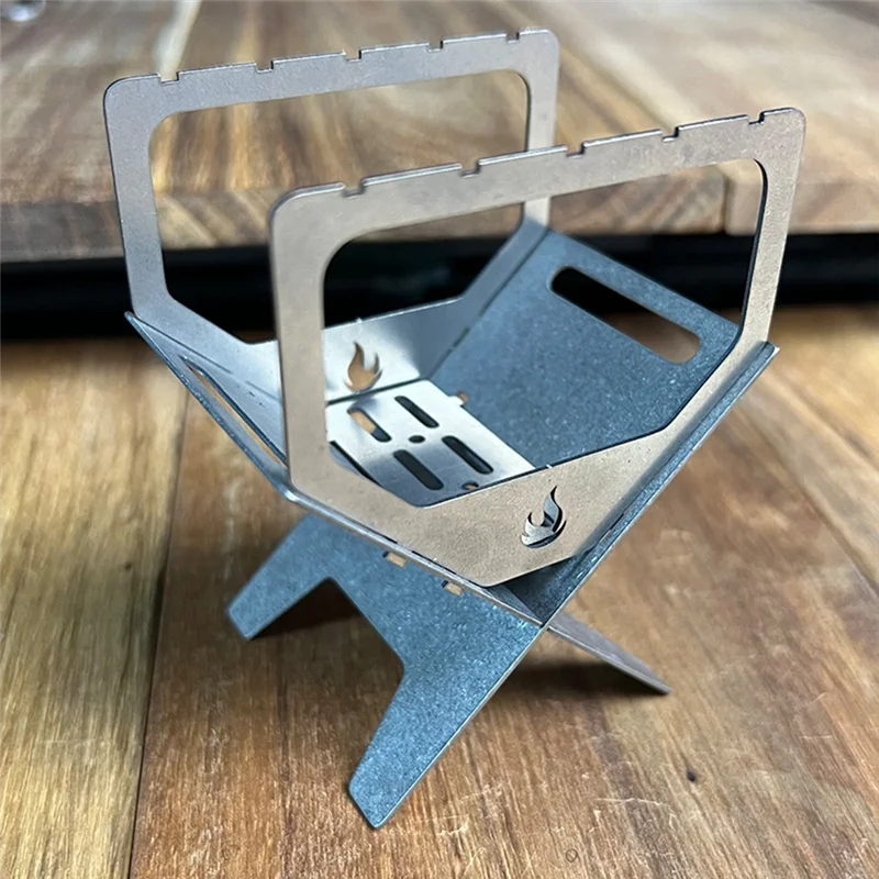 Y67A-Titanium Alloy Folding Portable Mini Alcohol Furnace Camping Incense Burner Multifunctional Aromatherapy Holder