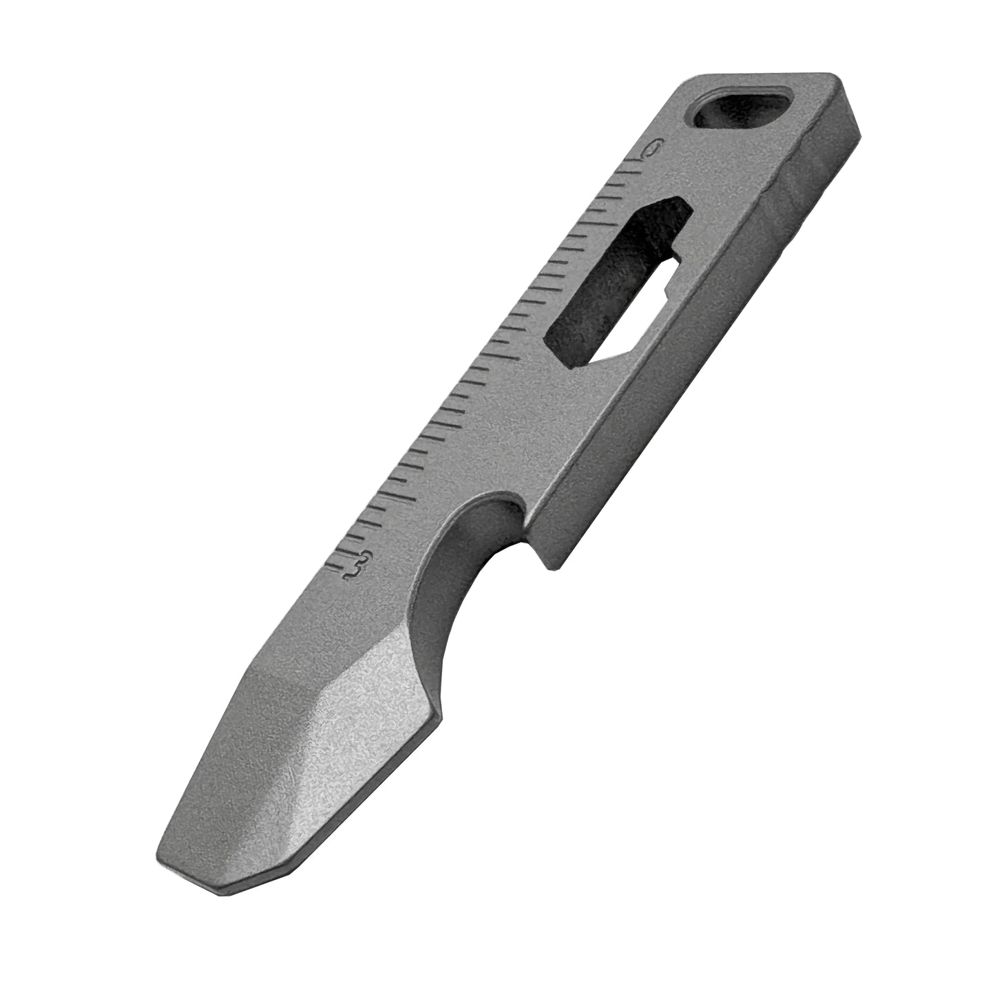 TC4 Titanium Multi-Tool Keychain 11g - EDC Crowbar Bottle Opener Hex Wrench for Camping Hiking