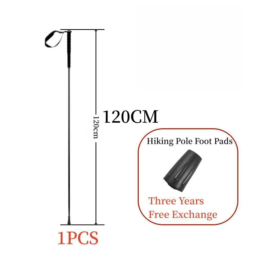 Ultralight Carbon Fiber Trekking Poles | 110g Folding Hiking Sticks