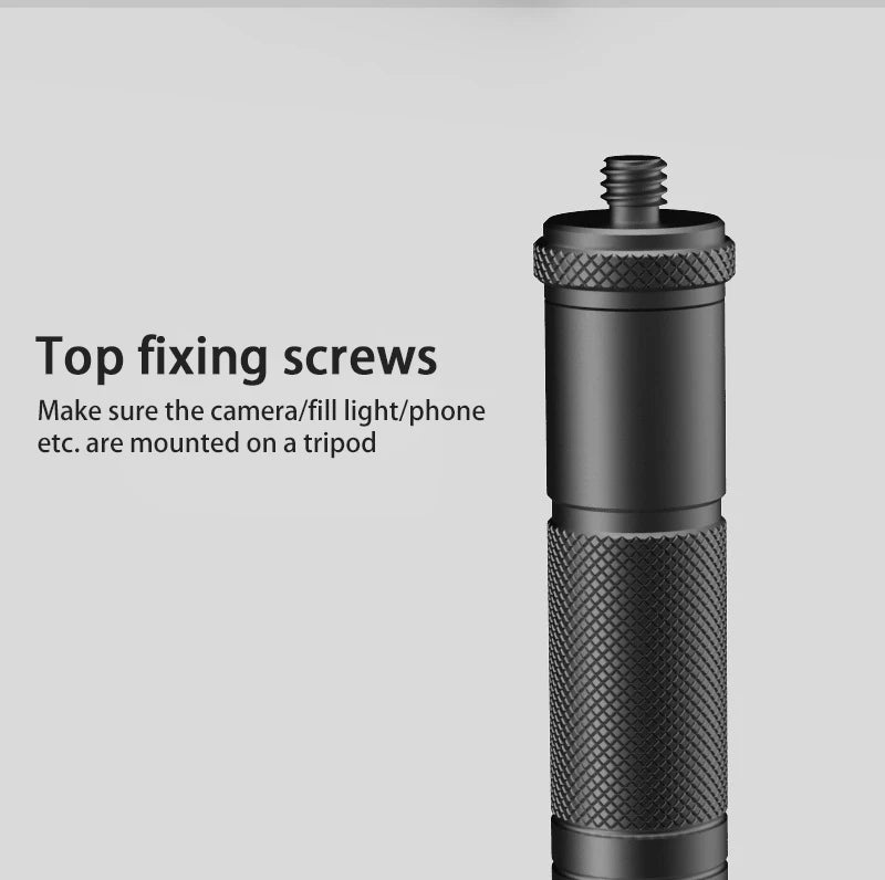 Outdoor Light Rack Tripod Ground Nail Foldable Aluminum Alloy Multifunctional Light Portable Ptz Camping Lamp Camera Antirust