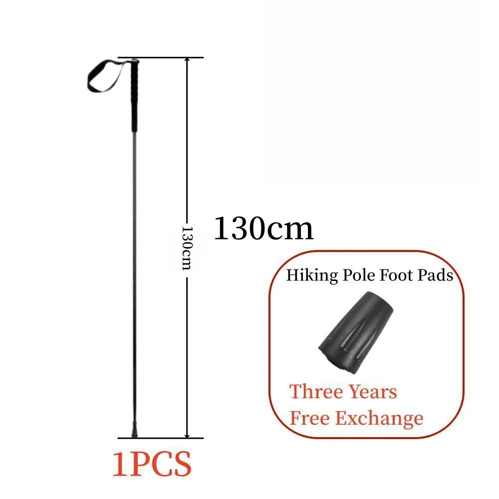Ultralight Carbon Fiber Trekking Poles | 110g Folding Hiking Sticks