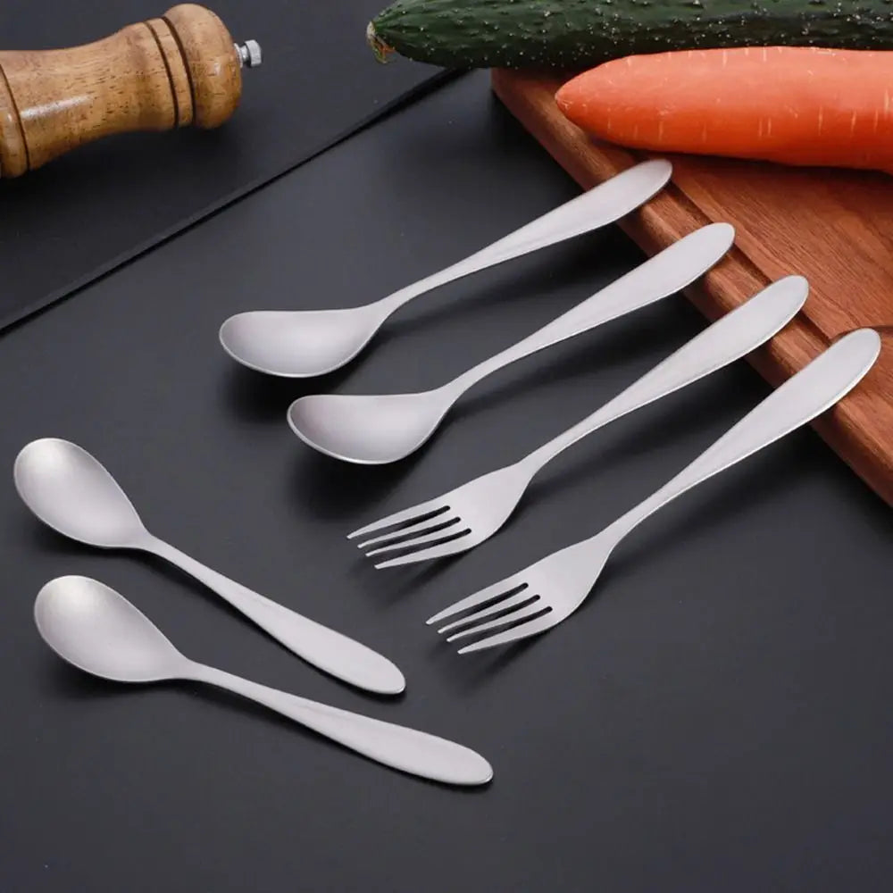 Lightweight Titanium Camping Spoon - Long Handle Outdoor Cutlery