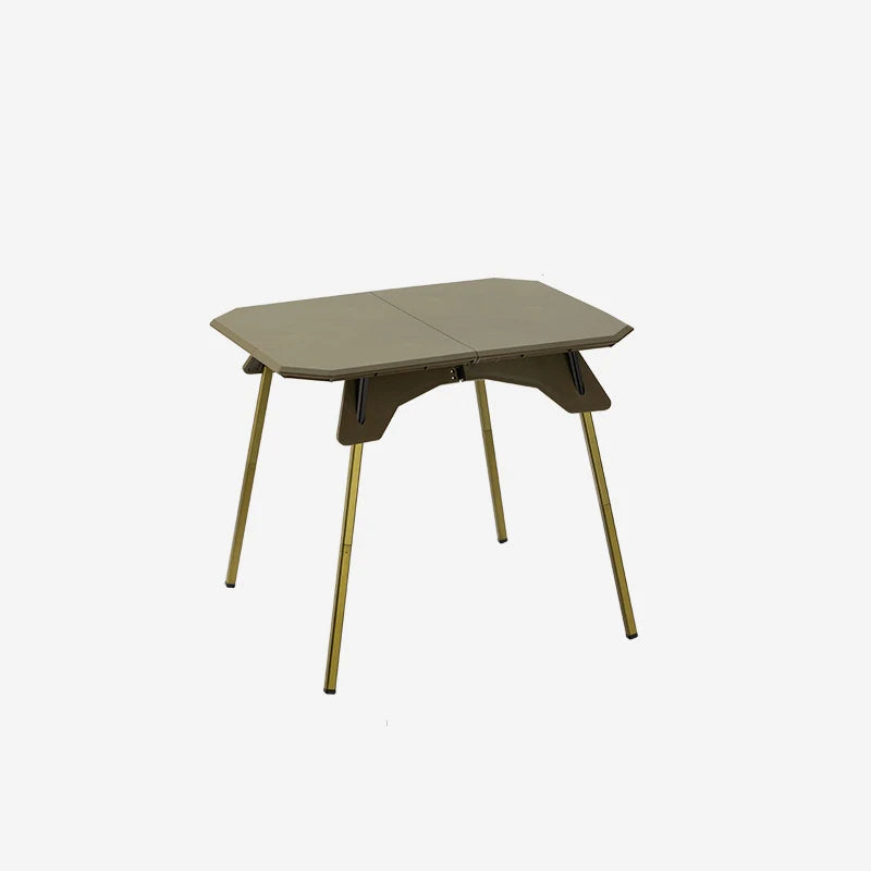 Ultralight Dual Purpose Table Outdoor Camping Portable Table Folding ABS Desktop and Aluminum Stand