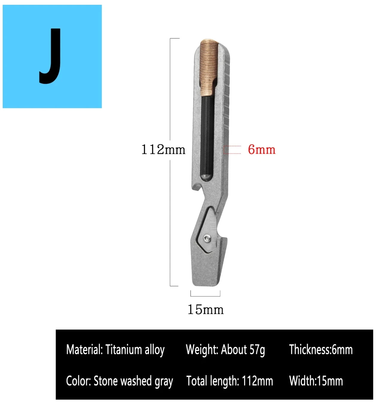 Various Styles Titanium Alloy Wrench Crowbar Pry Bar Bottle Opener EDC Multifunctional Screwdriver Outdoor Portable Pocket Tools