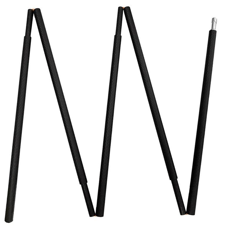 Set of black makeup brushes on a white background